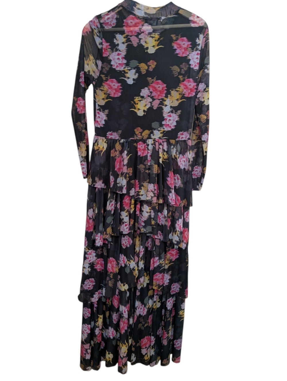 Tiloula Dress TED BAKER Long Sleeve Floral Size EU 5/US 12 - Picture 7 of 9